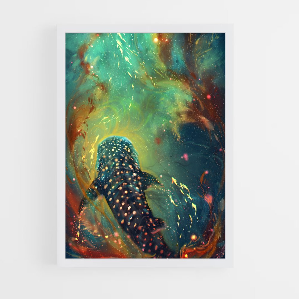 Poster La Chanson des Profondeurs – affiche Art spatial (vue 3)